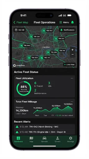Mobile App Mobile Interface